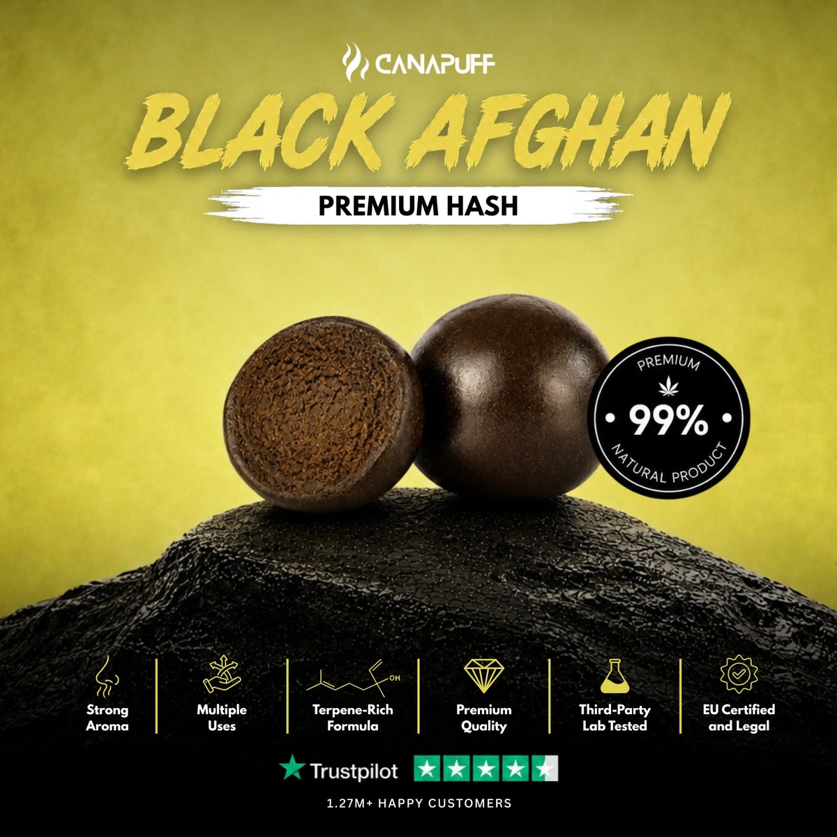 Black Afghan Hash – hashish, foto 2