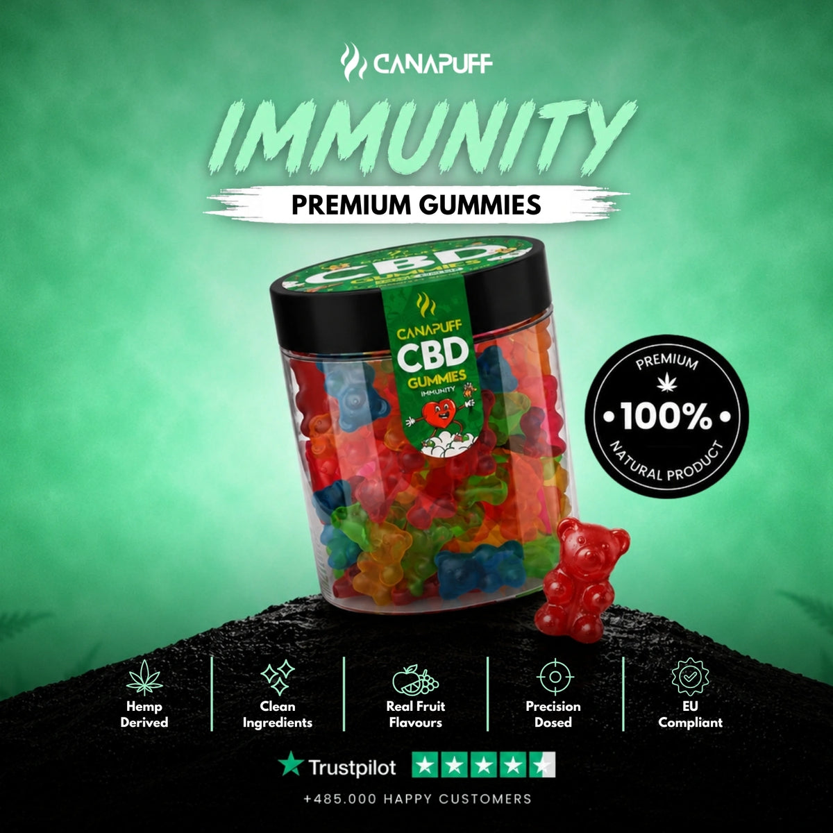 CBD Gummies Immunity – gummies, foto 2