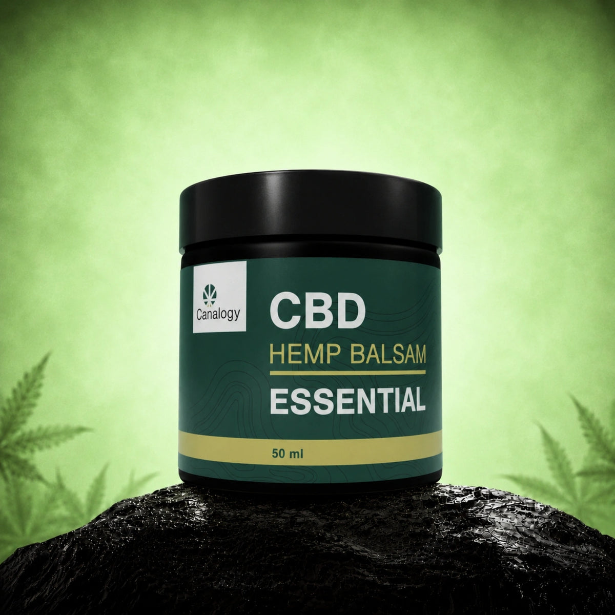 CBD Balsamo alla canapa – barattolo di balsamo