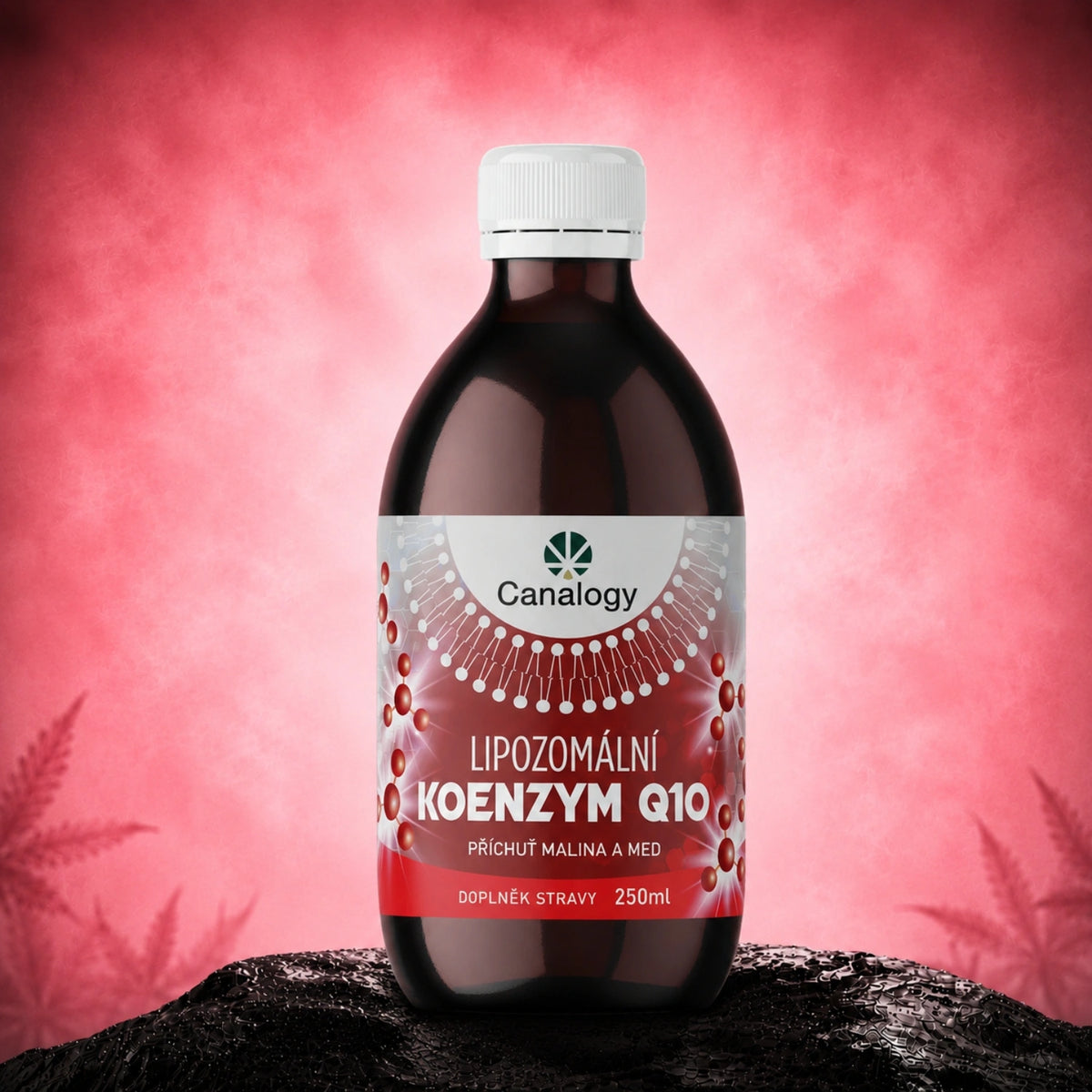 CBD Coenzima Q10 liposomiale – flacone di integratore