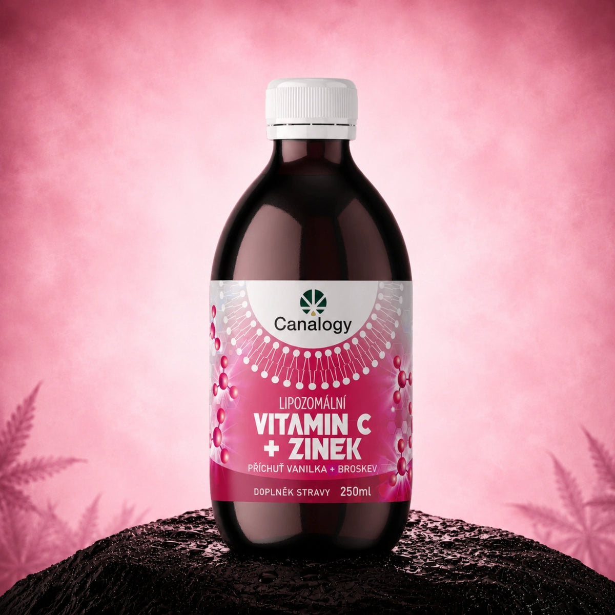 CBD Vitamina C liposomiale con zinco – flacone di integratore