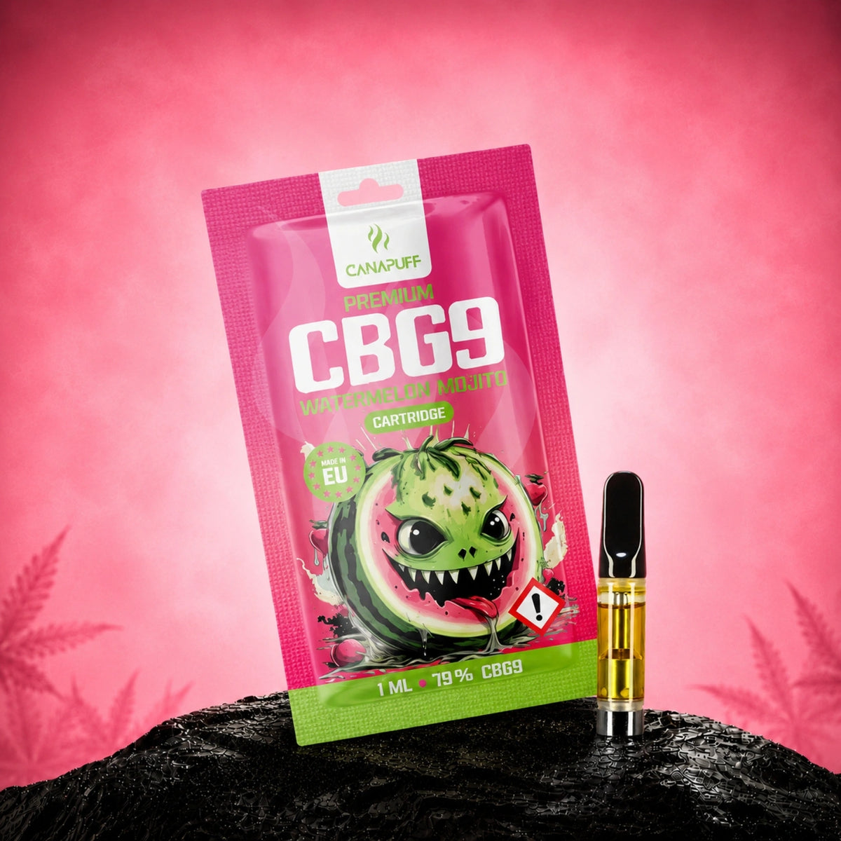 Cartuccia Canapuff CBG9 Watermelon Mojito, 79%, 1 ml