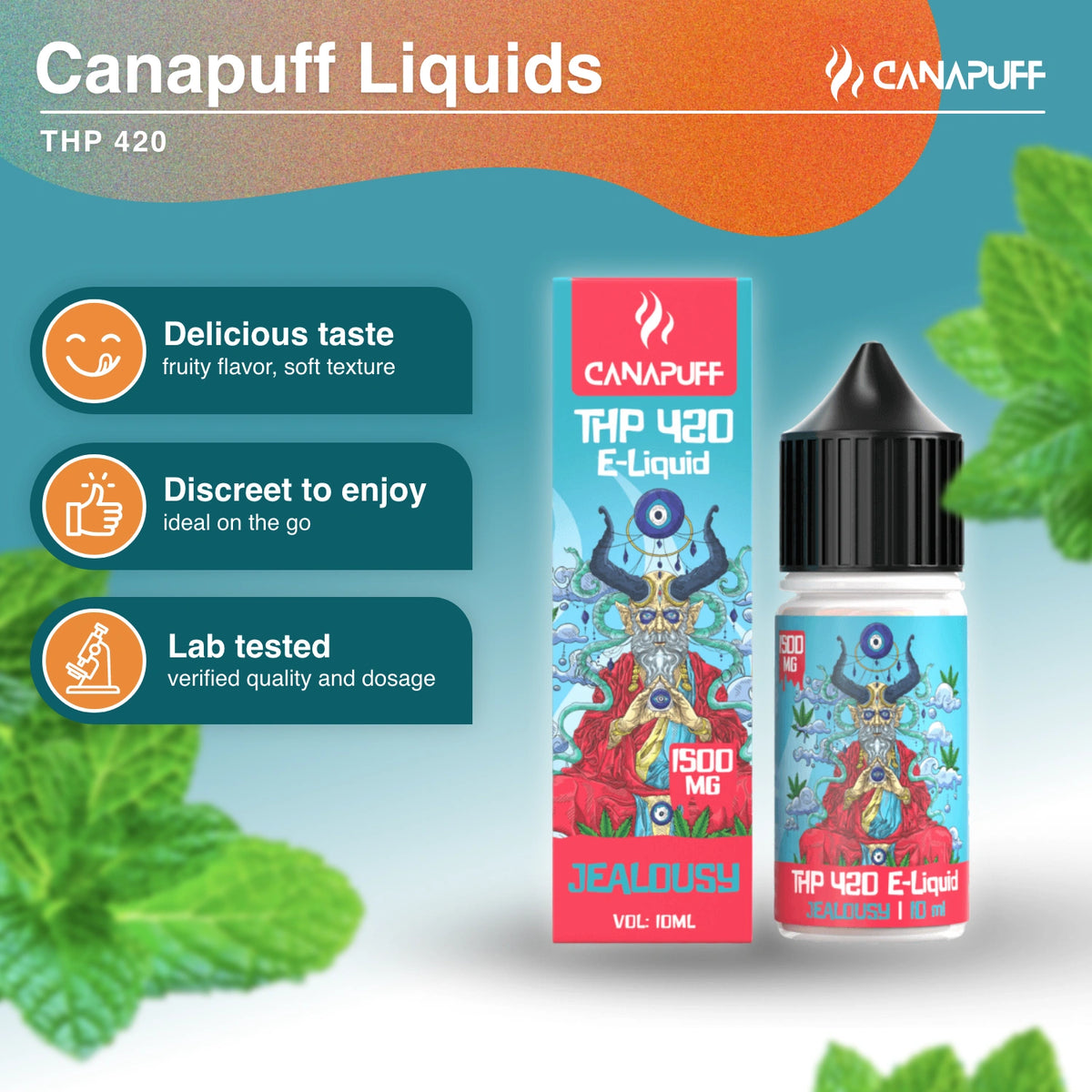 THP420 Liquid 1.500mg - Jealousy - Canapuff