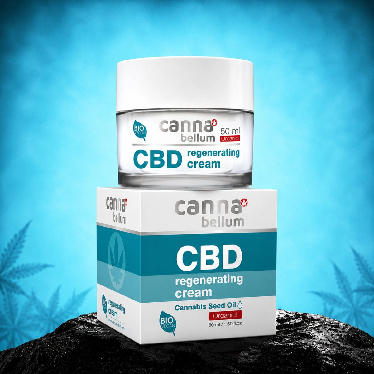 Cannabellum CBD crema rigenerante, 50ml - Palacio – prodotto per la cura della pelle