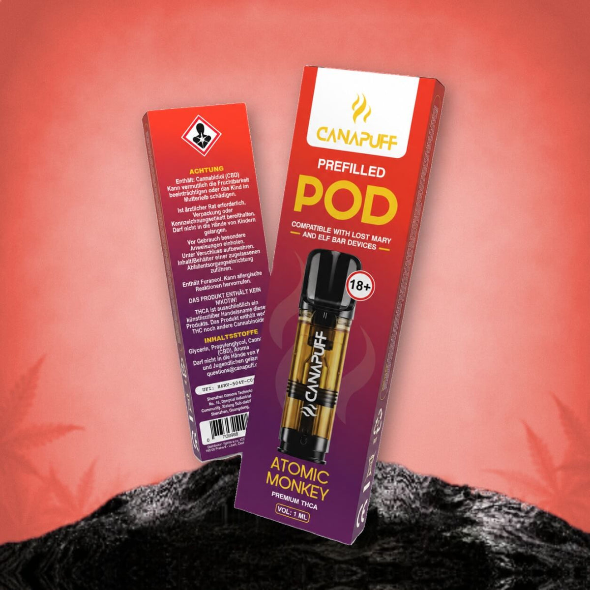 THCA POD Atomic Monkey 1ml