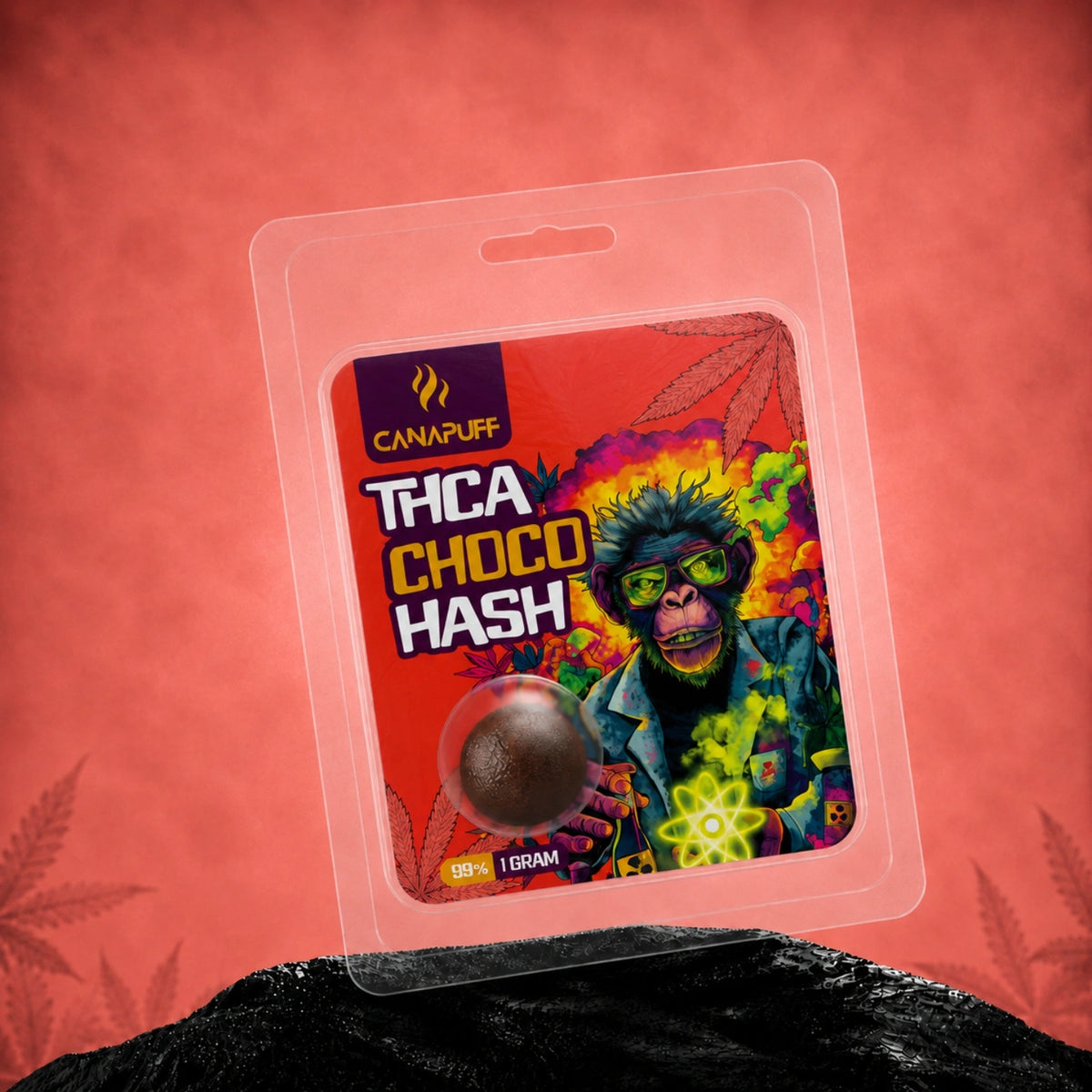 Canapuff THCA Choco Hash 99% 1g in blister