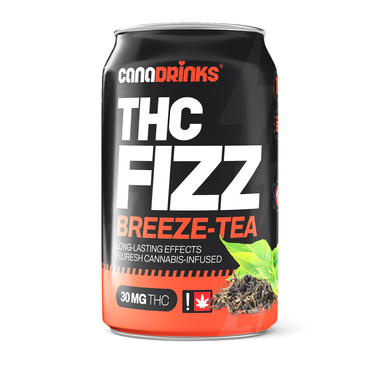 THC Fizz Breeze-Tè 30 mg/THC-Canapuff