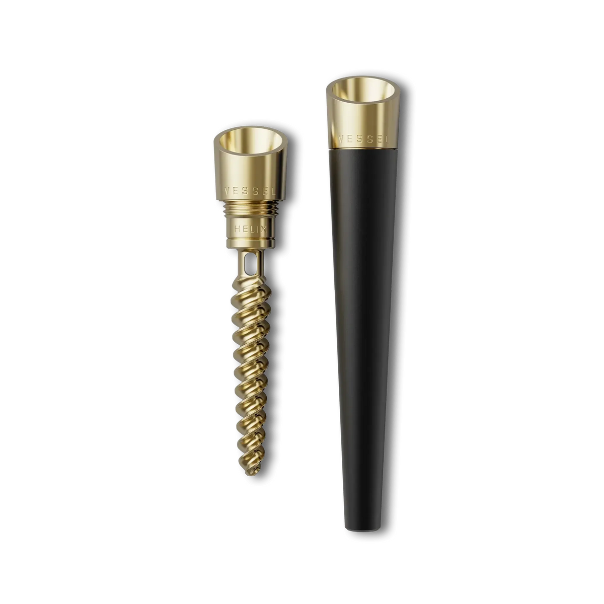 Pen Vessel con bocchino Helix in nero