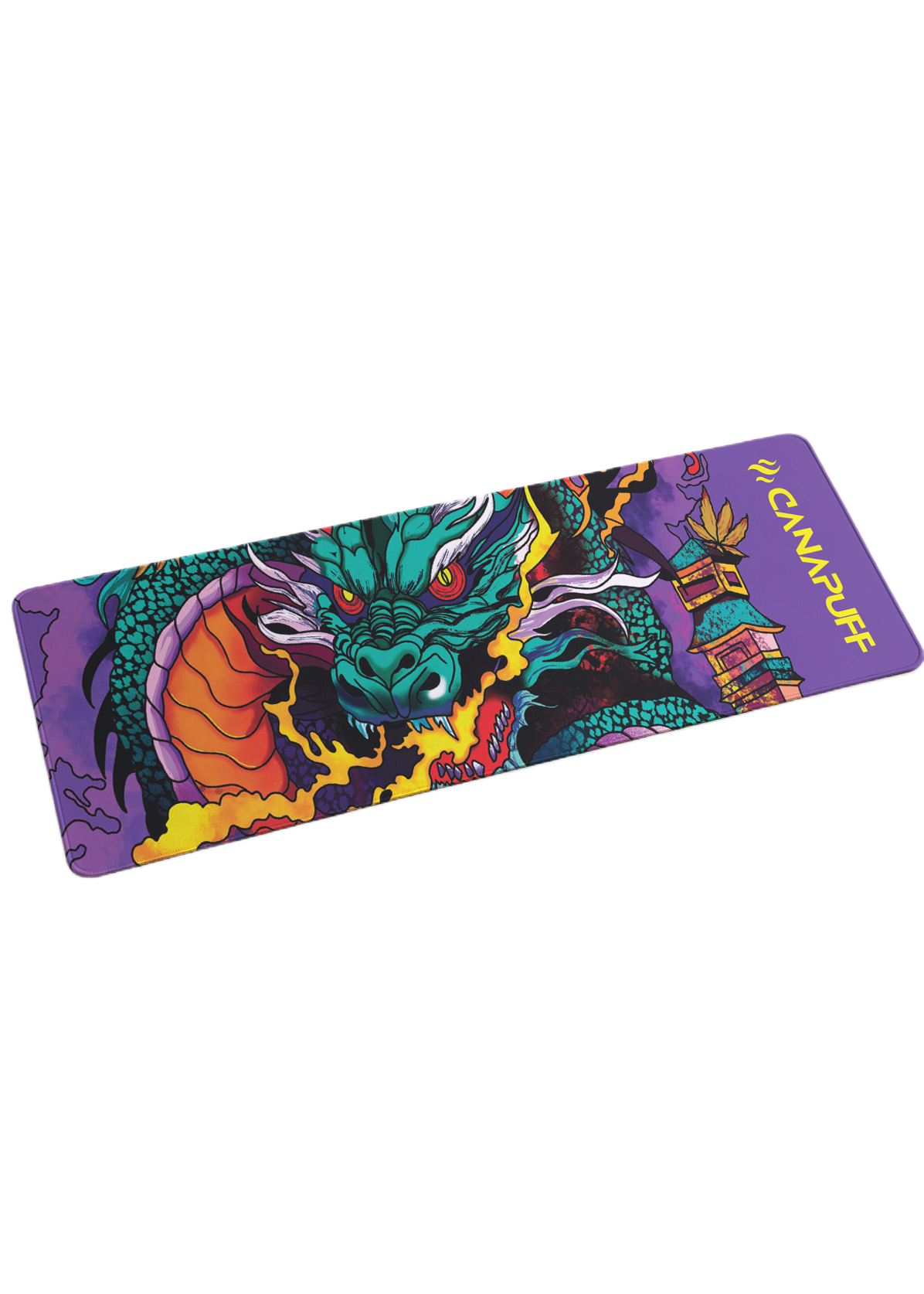 Canapuff Mouse Pad Extreme Dragon con grafica di drago vivace