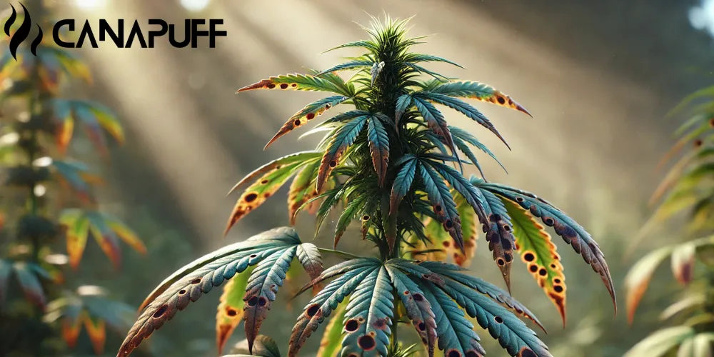 Macchie Marroni sulle Foglie di Cannabis
