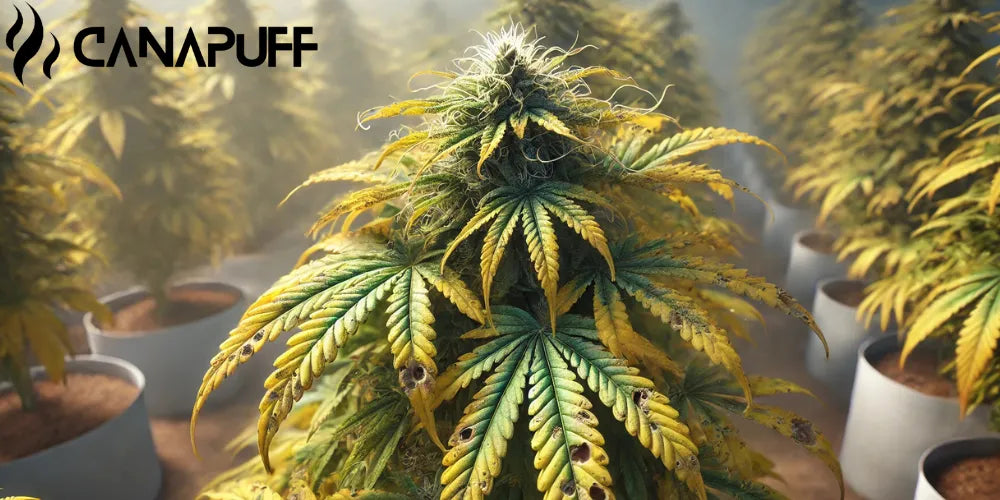 Sintomi della Foglia di Cannabis