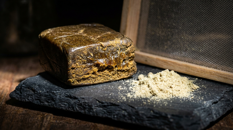 Come preparare Hashish: Bubble Hash, setaccio a secco, rosin e charas