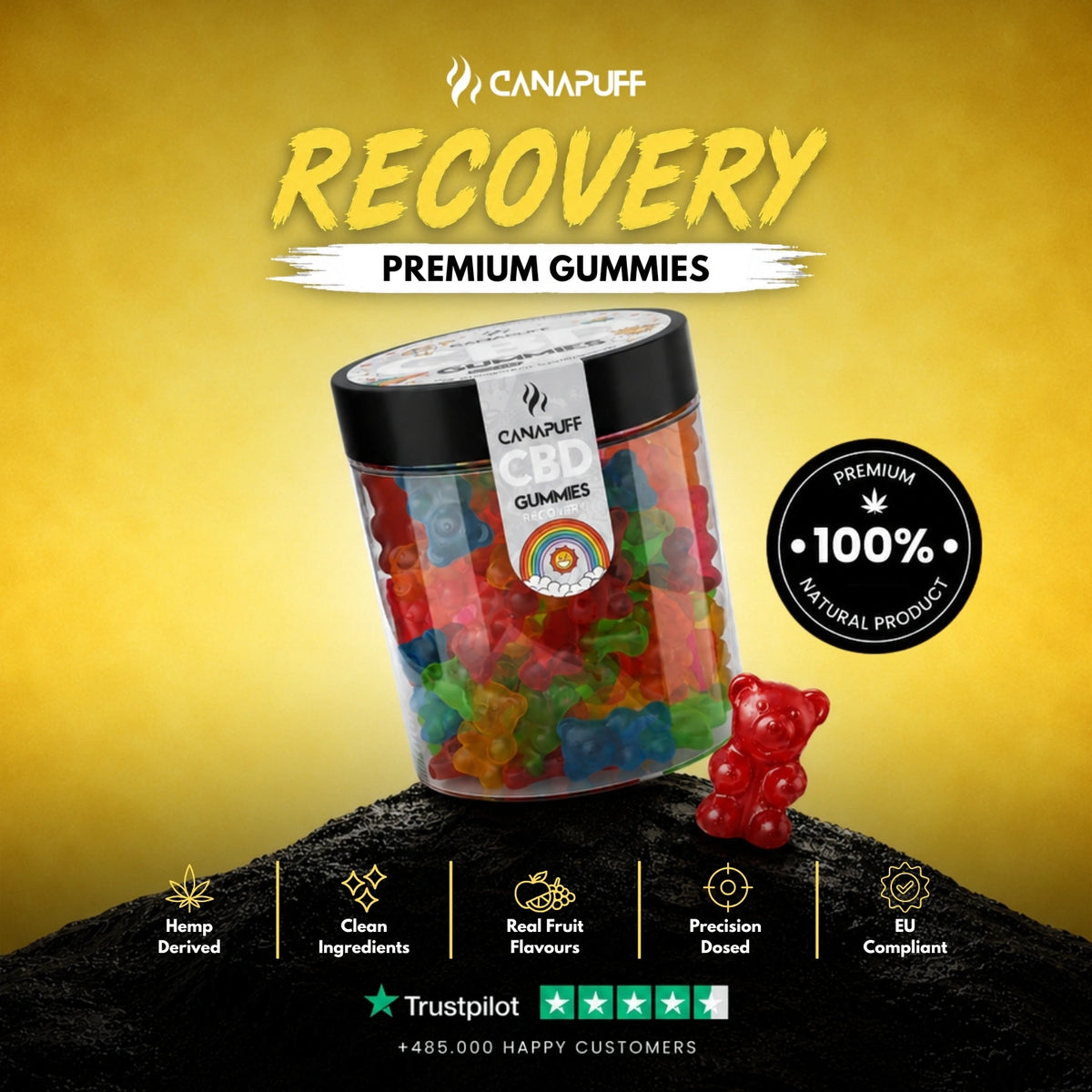 CBD Gummies Recovery – gummies, foto 2