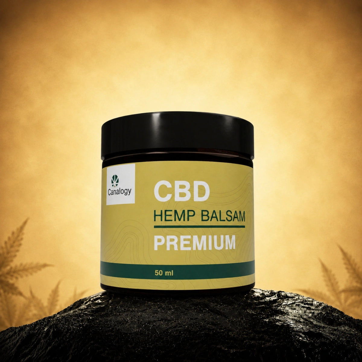 CBD Balsamo alla canapa PREMIUM – barattolo di balsamo