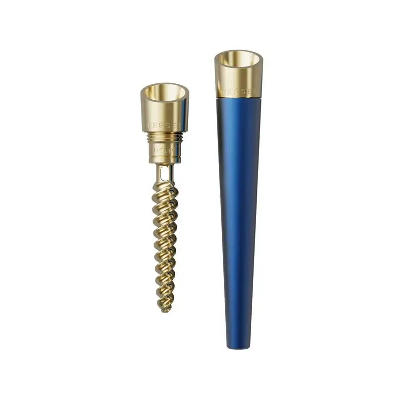 Pen Vessel con bocchino Helix in blu