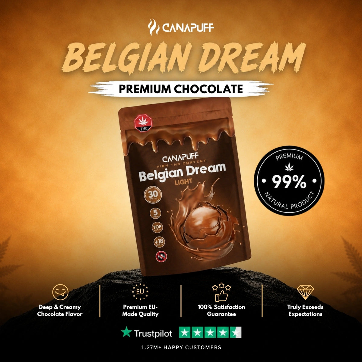 Delta 9 Chocolate Milk – cioccolato, foto 2