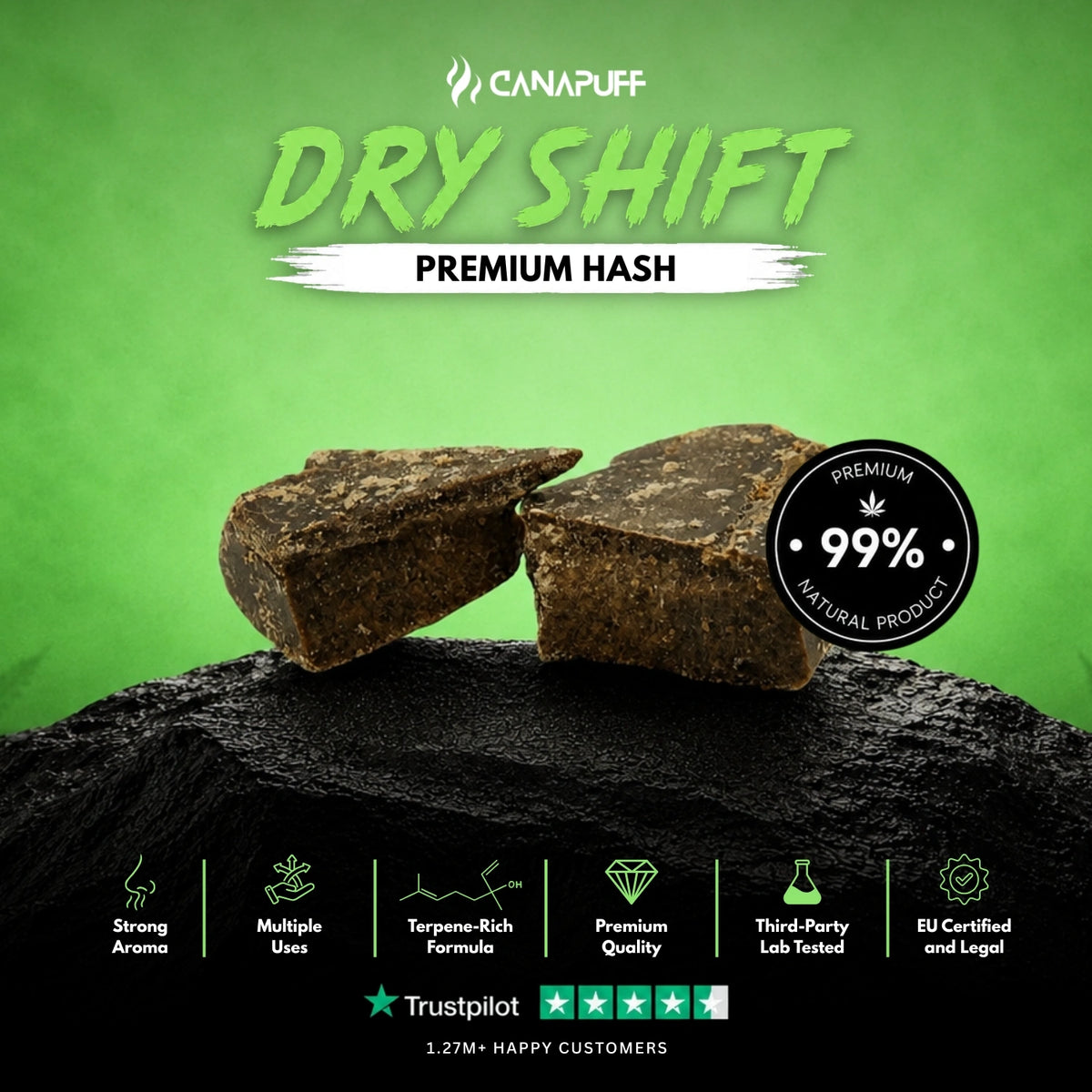 Dry Sift Hash – hashish, foto 2