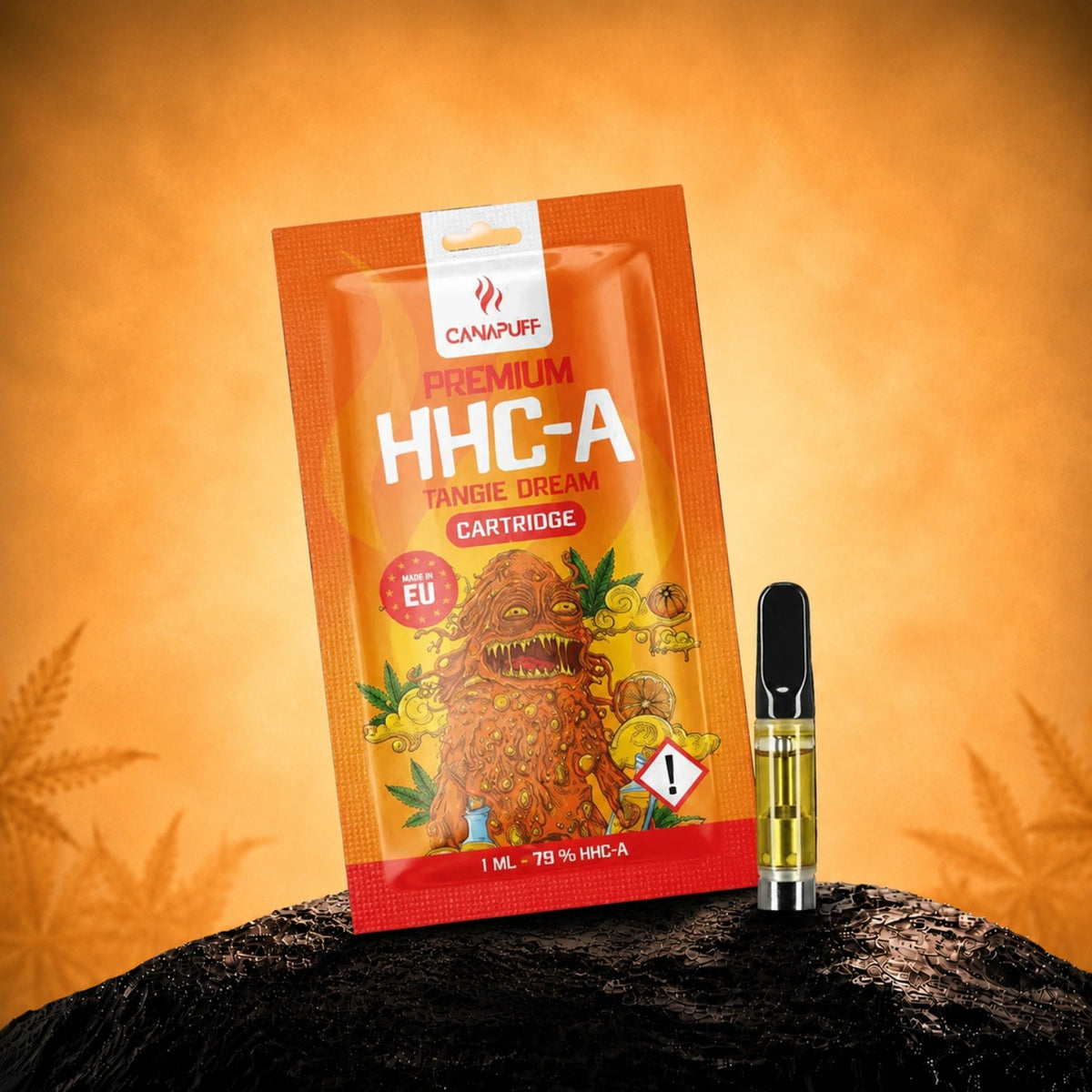 Canapuff HHC-A Tangie Dream Cartridge, 1 ml 79%, made in EU