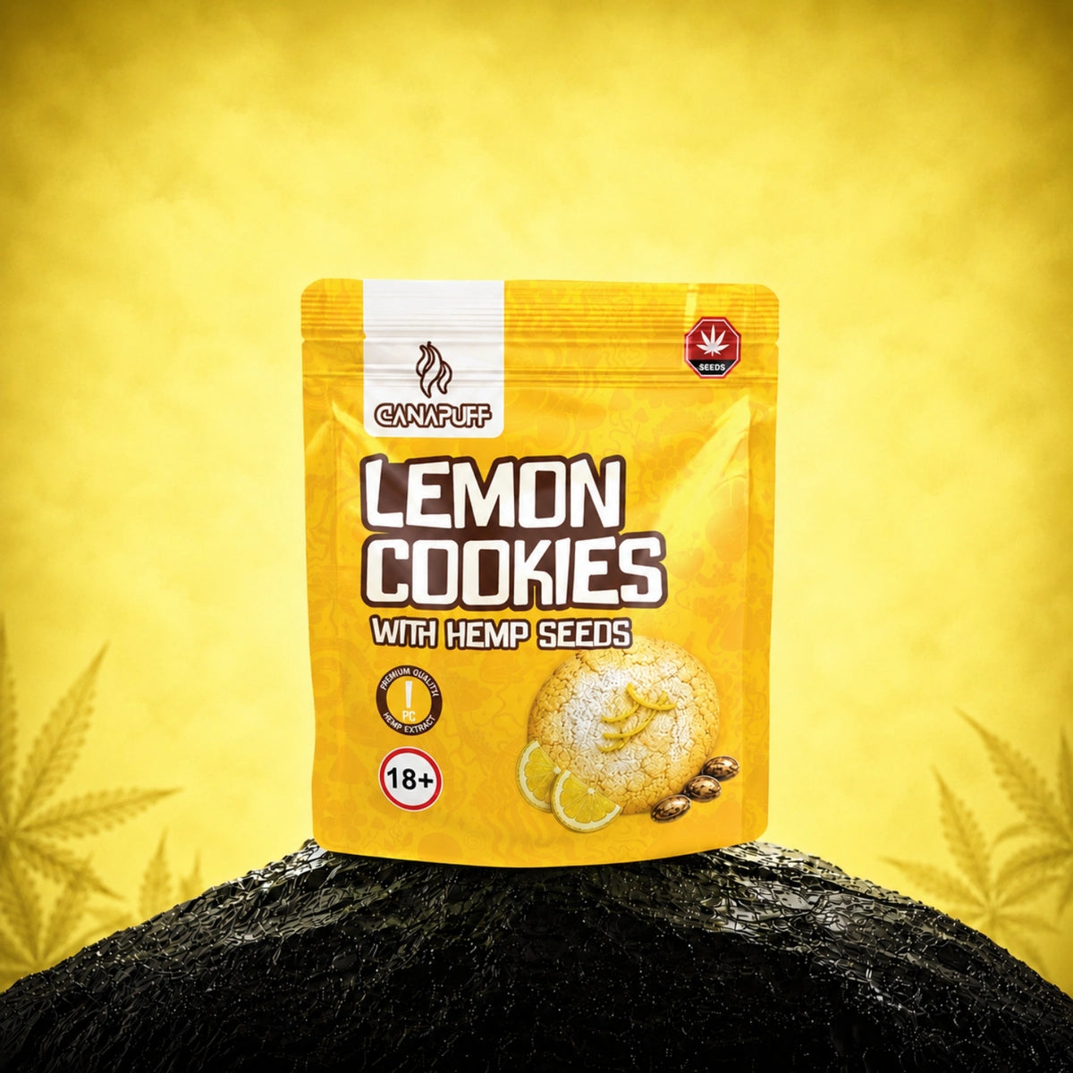 Lemon Cookies con semi di canapa – cookies