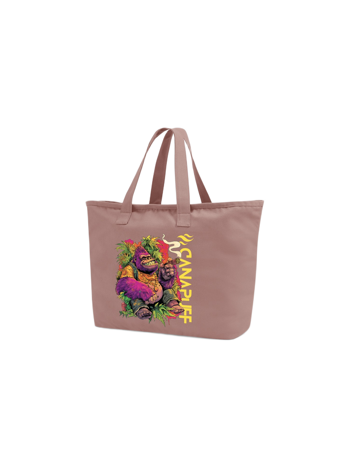 Borsa in cotone – Gorilla Kush – Rosa