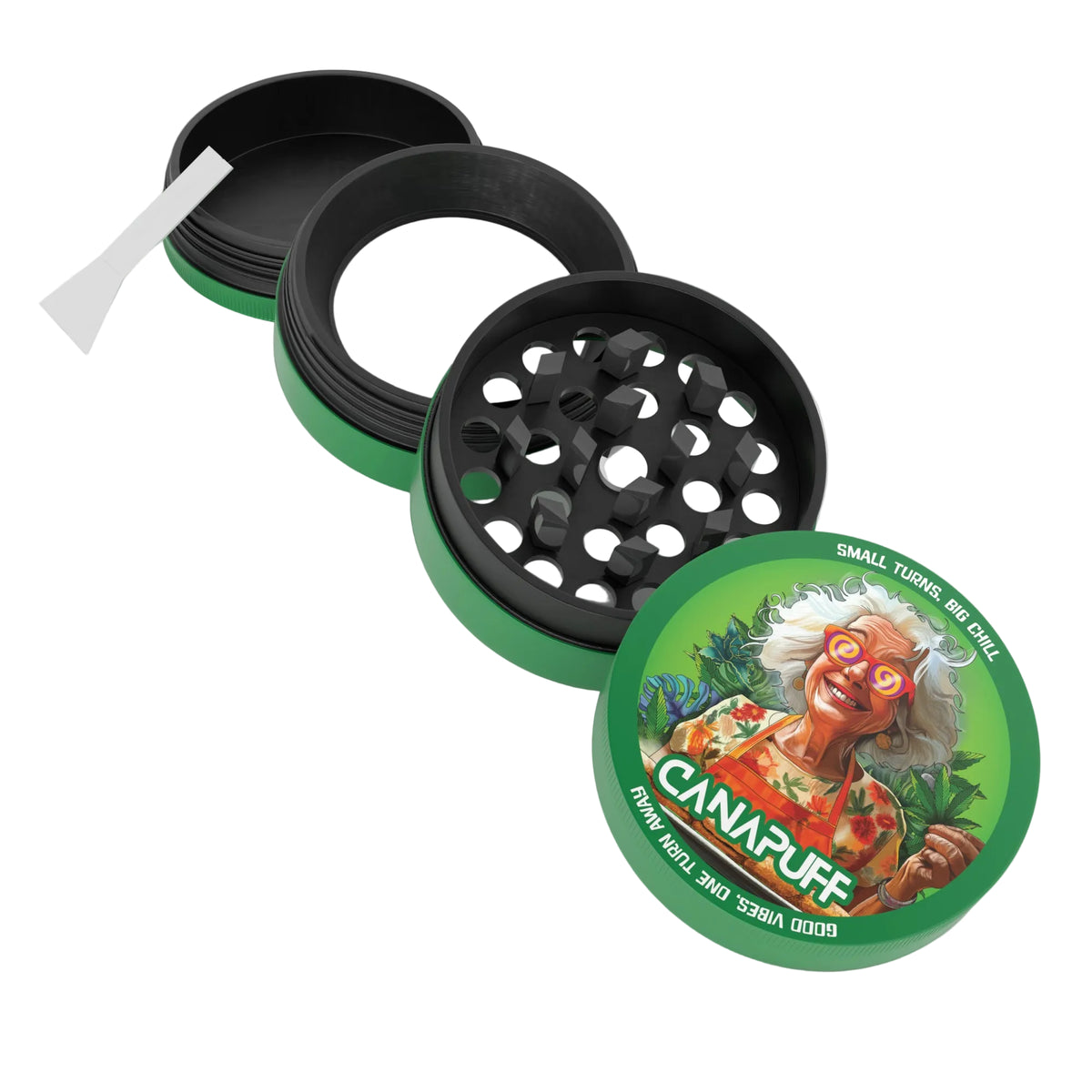 Canapuff Metal Grinder Snicker Doodle, piccolo