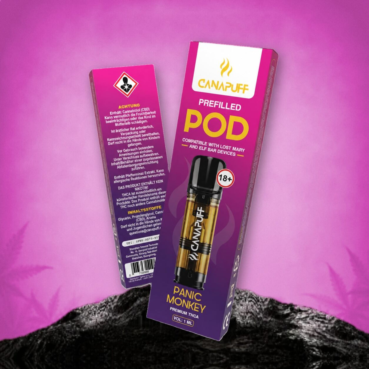 THCA POD Panic Monkey 1ml