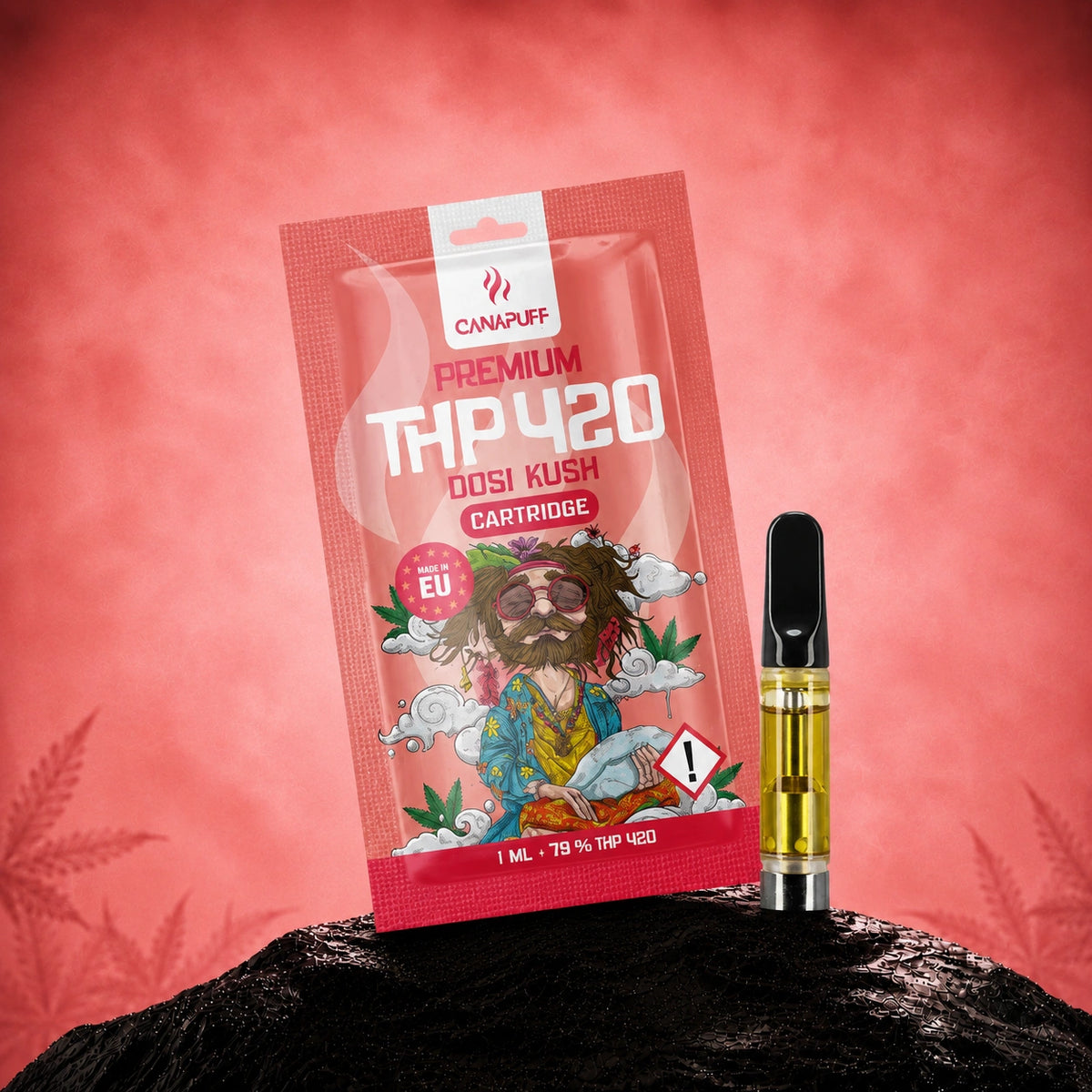 Cartuccia Canapuff THP420 Dosi Kush 1 ml 79%