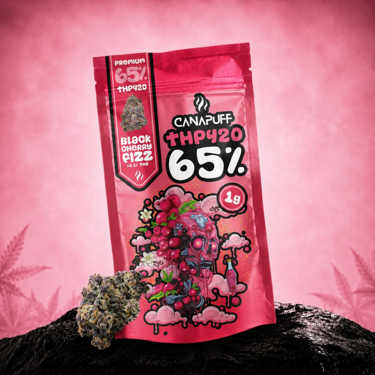 Fiori Canapuff THP420 Black Cherry Fizz 65%