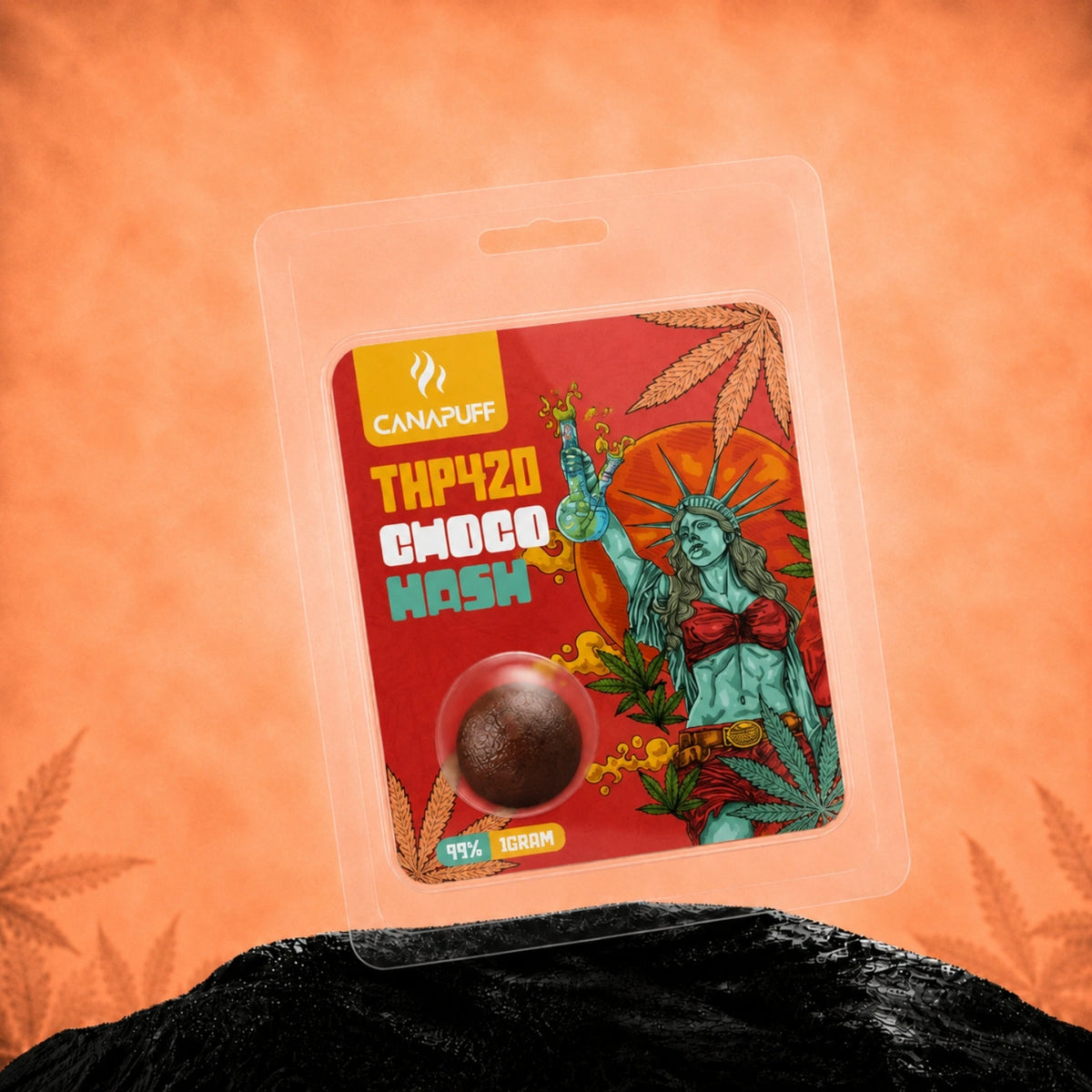 Canapuff THP420 Choco Hash 99%, 1 grammo