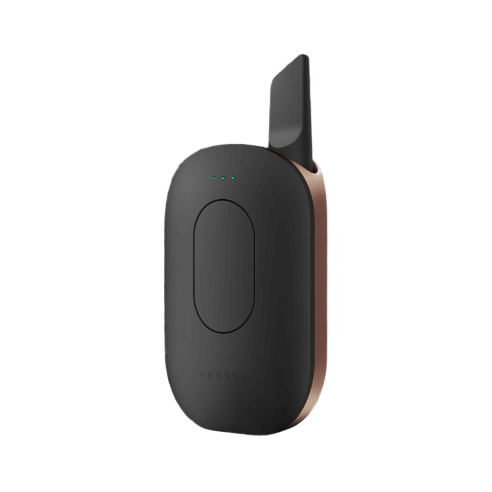Dispositivo vape Vessel Compass in finitura nero e rame