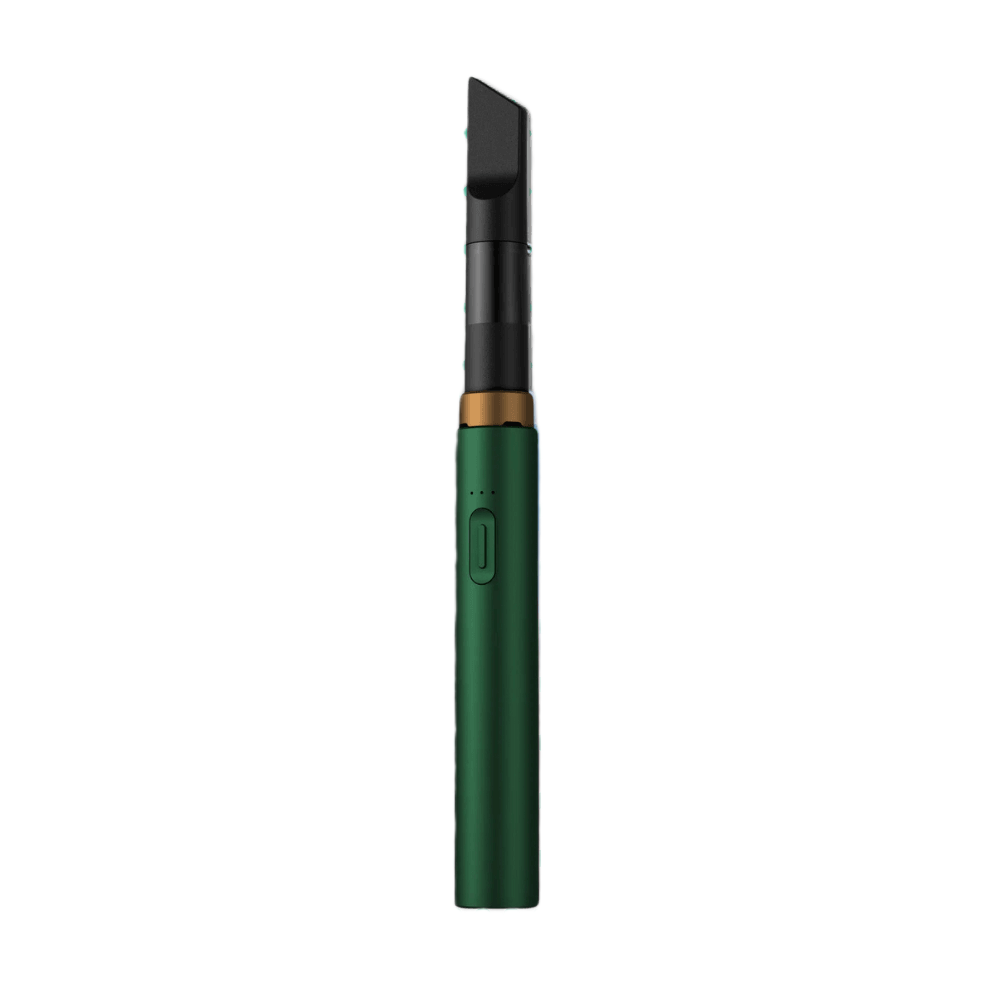 Batteria vape Vessel Core verde smeraldo con bocchino nero