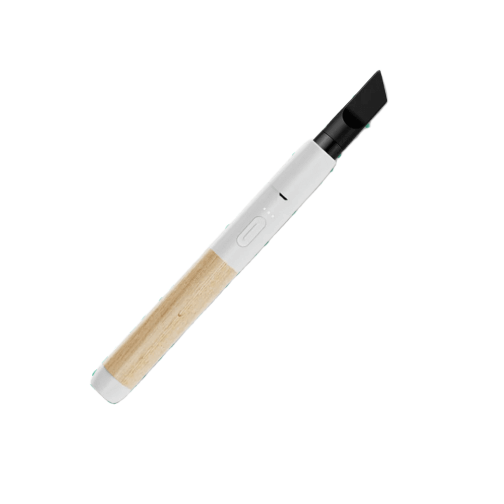 Vape pen Vessel Craftsman, design bianco e legno di faggio