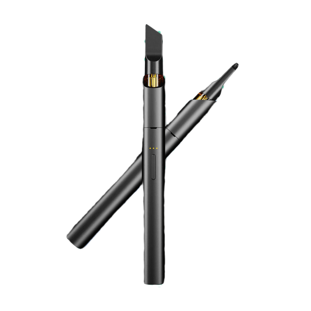 Vape pen Vessel Vista Edge nero ardesia con dettagli dorati