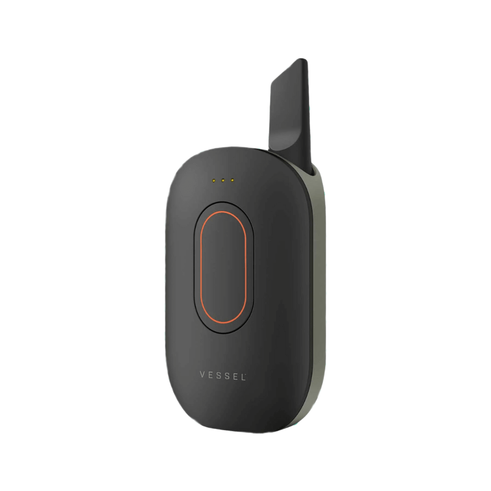 Dispositivo vape Vessel Compass nella colorazione Yosemite con display a pulsante