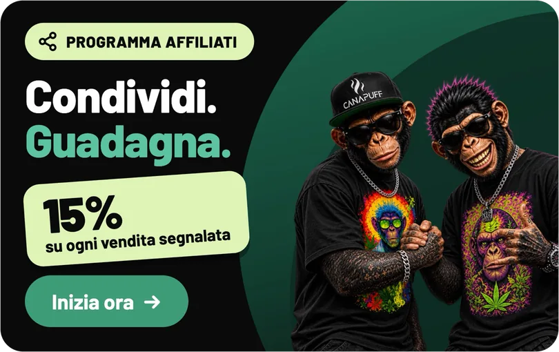 Programma affiliati: Condividi. Guadagna. 15% su ogni vendita segnalata. Inizia ora
