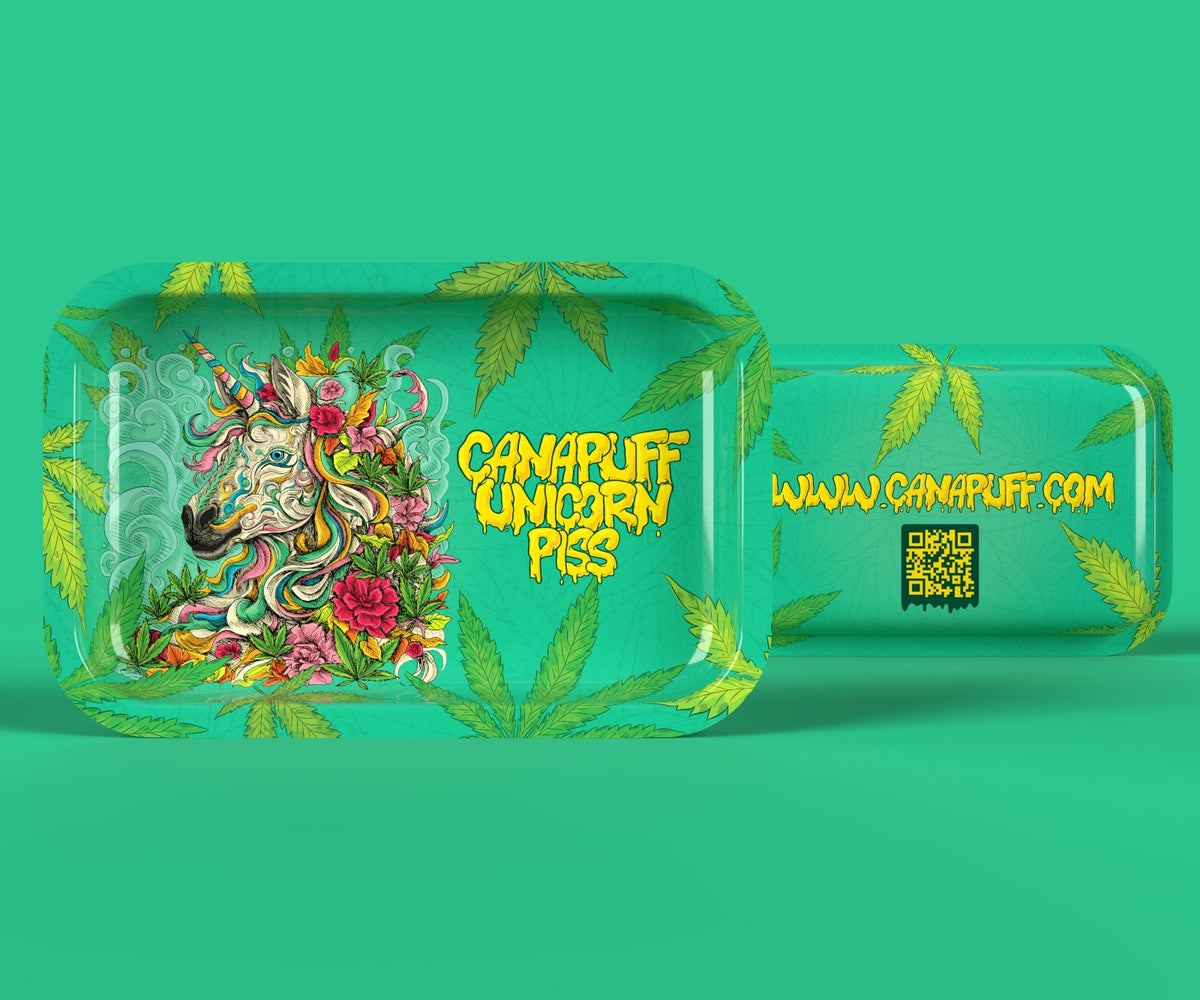 Rolling tray Canapuff Unicorn Piss, extra large